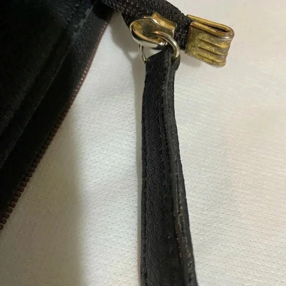 Jimmy Choo black leather hobo handbag
